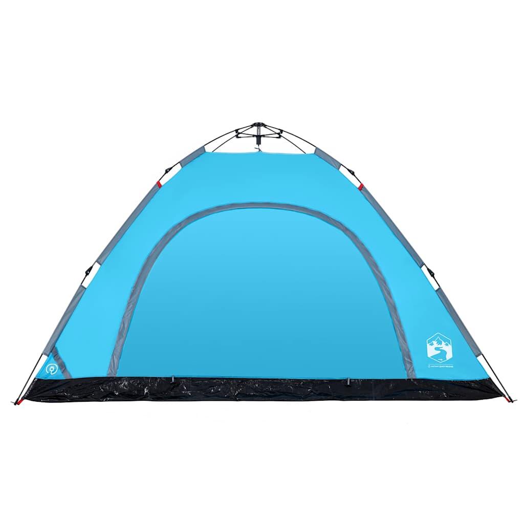 Tenda da campeggio vidaXL moderna blu per 5 persone 6/7