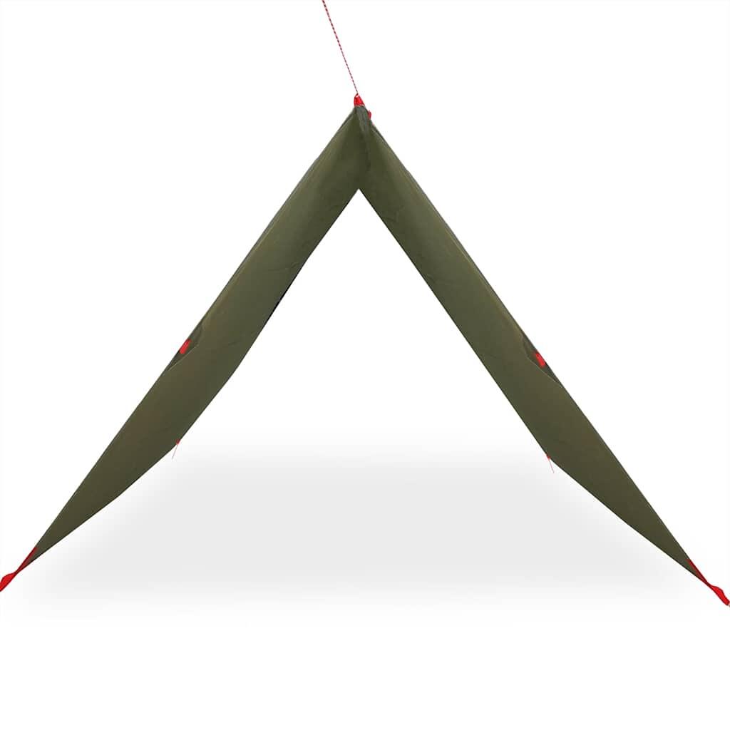 Tendalino da campeggio impermeabile 306x306 cm verde oliva - VidaXL. 4/7
