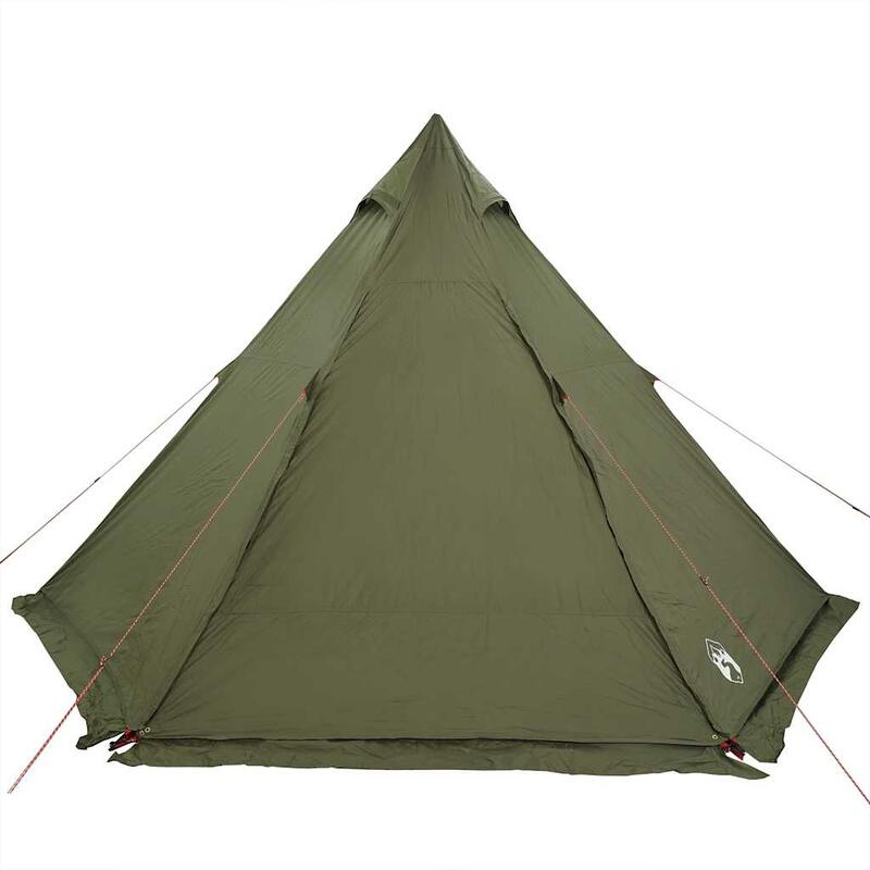 Cort tipi VidaXL 6 persoane impermeabil verde olive