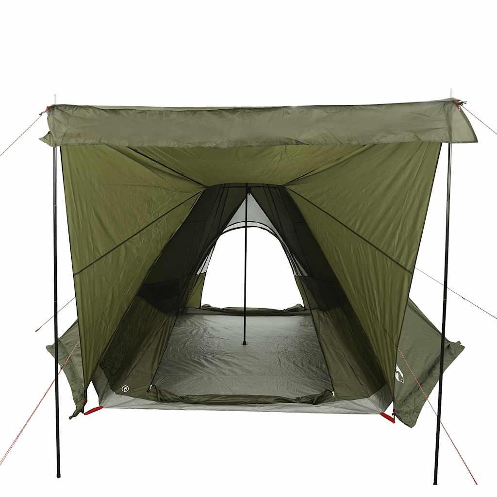 Tente tipi VidaXL 6 personnes imperméable vert olive 5/7