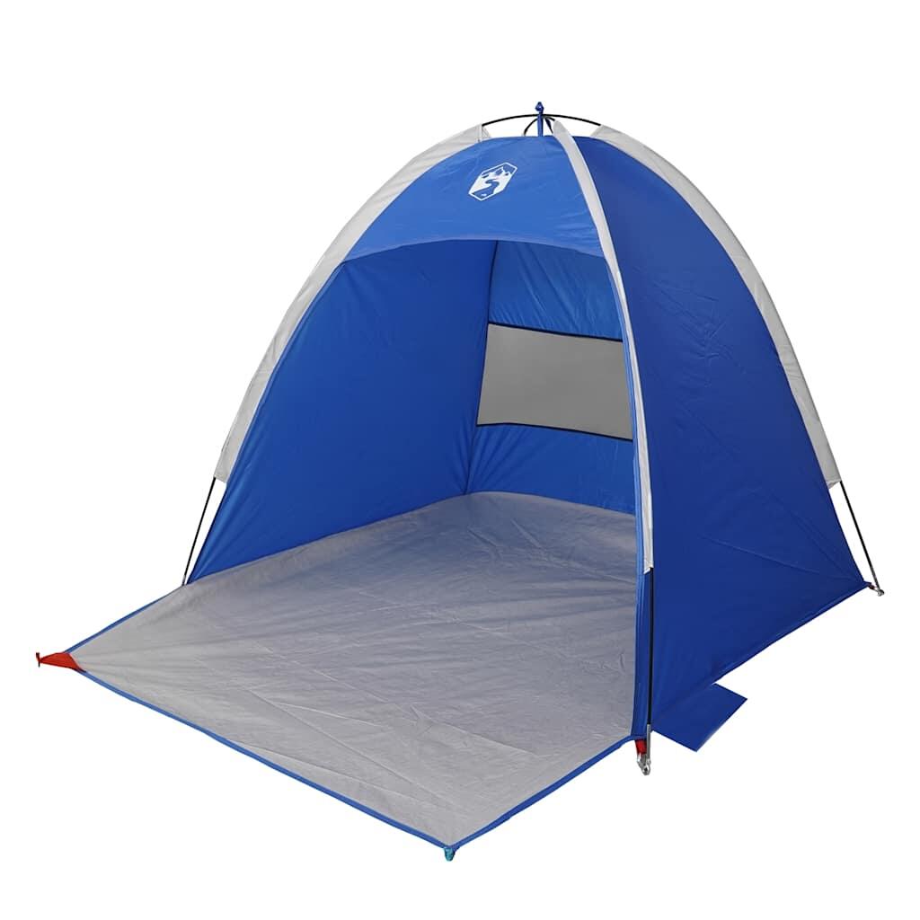 Tienda de playa impermeable para 3 personas en azul azur 4/7