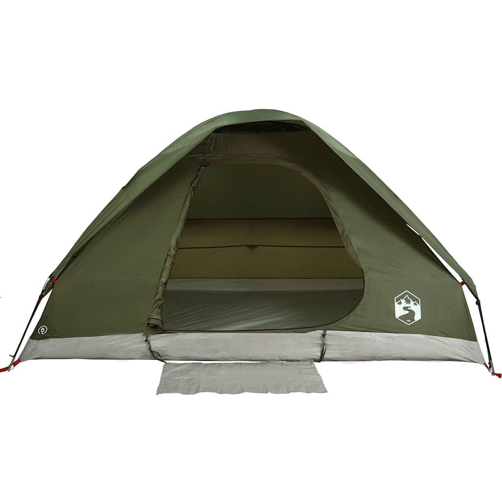 VidaXL Tenda a Cupola 6 Persone Verde Oliva 6/7