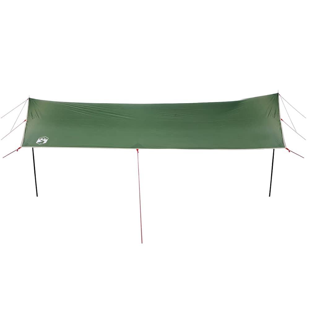 VidaXL Waterdichte Kampeerluifel 460x305x210 cm Groen 5/7