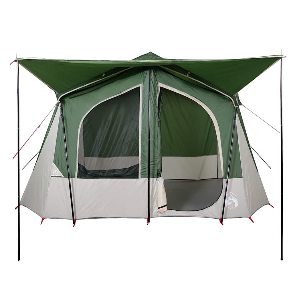 Tente VidaXL 5 places imperméable verte 5/7
