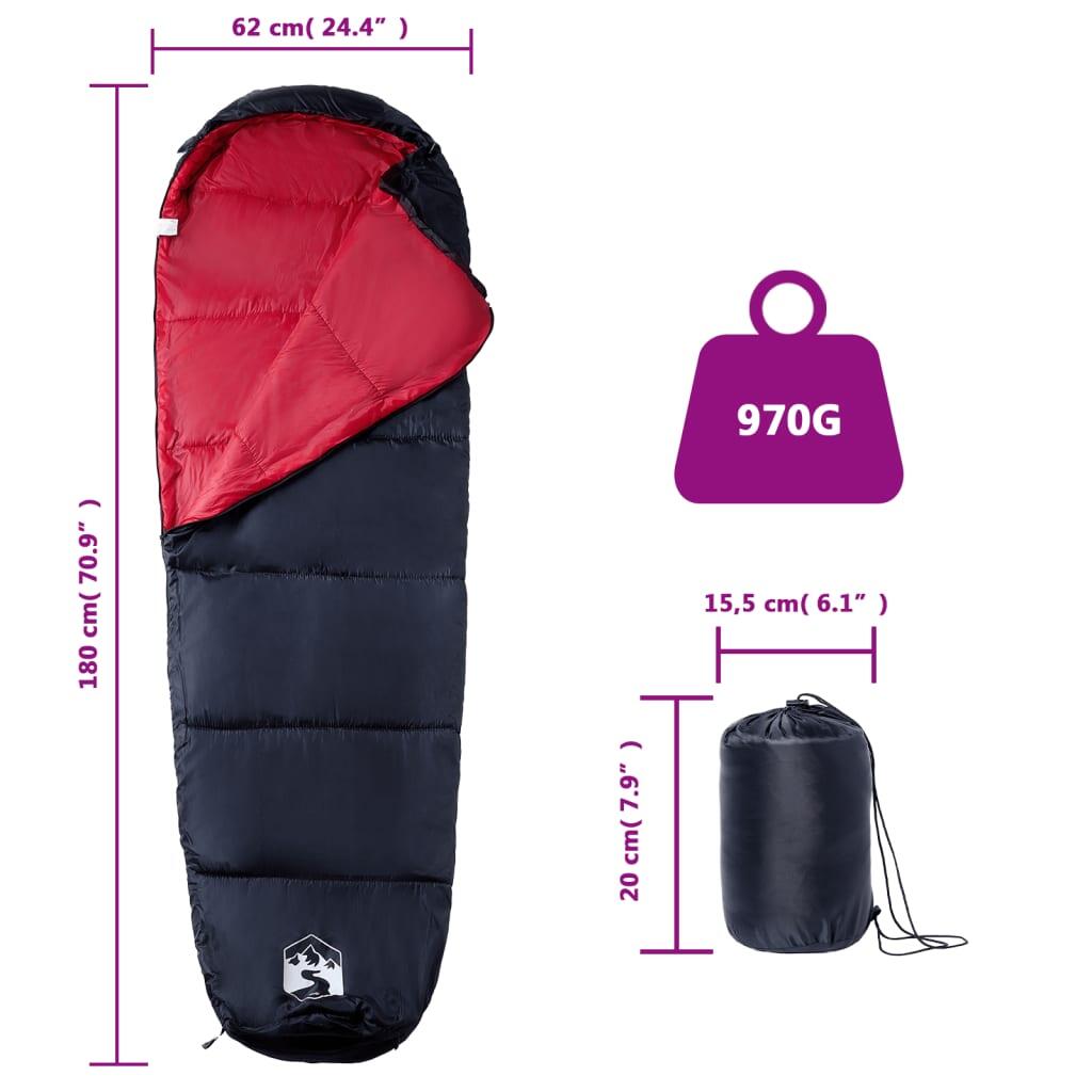 Saco de dormir tipo momia de camping para adultos 3 estaciones 5/6