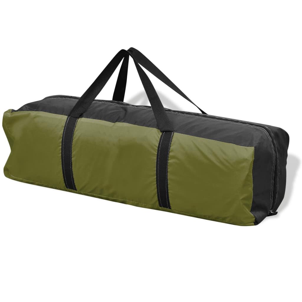 Vidaxl 4-Personen Tipi Zelt in Olivgrün 6/7