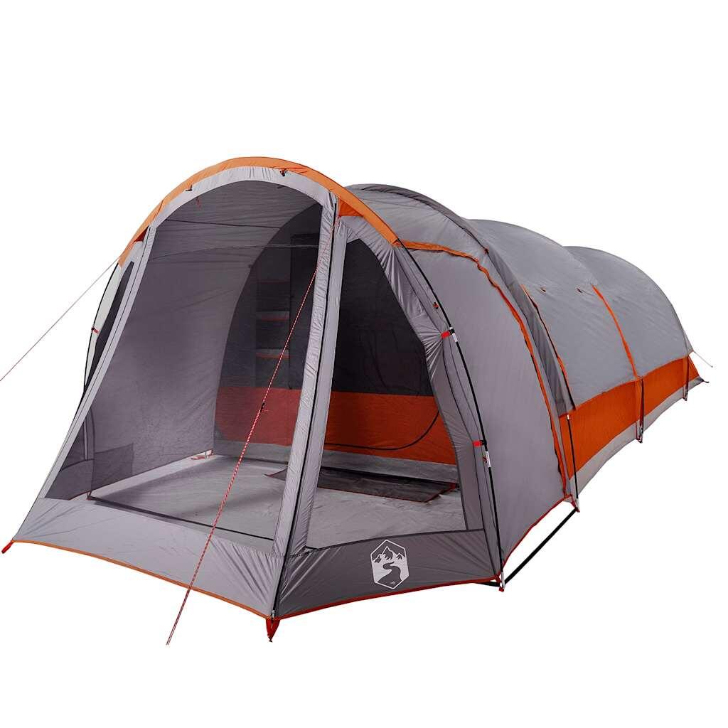 Tente tunnel Vidaxl étanche pour 8 personnes - Gris 5/7