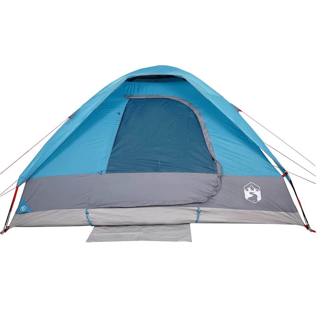 Vidaxl Carpa Domo de 4 Personas - Impermeable y Ligera Azul 6/7