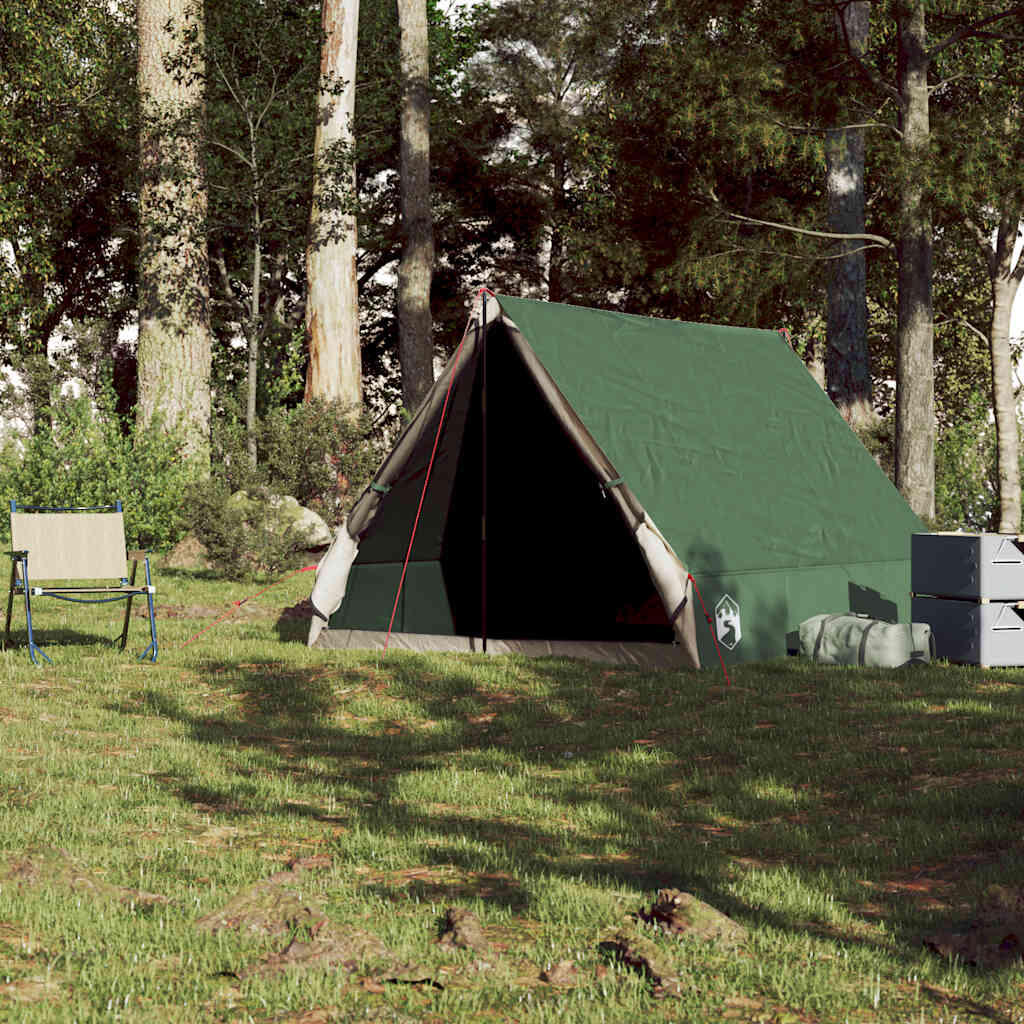 Vidaxl Tente A-Frame pour 2 Personnes - Étanche Verte 4/7