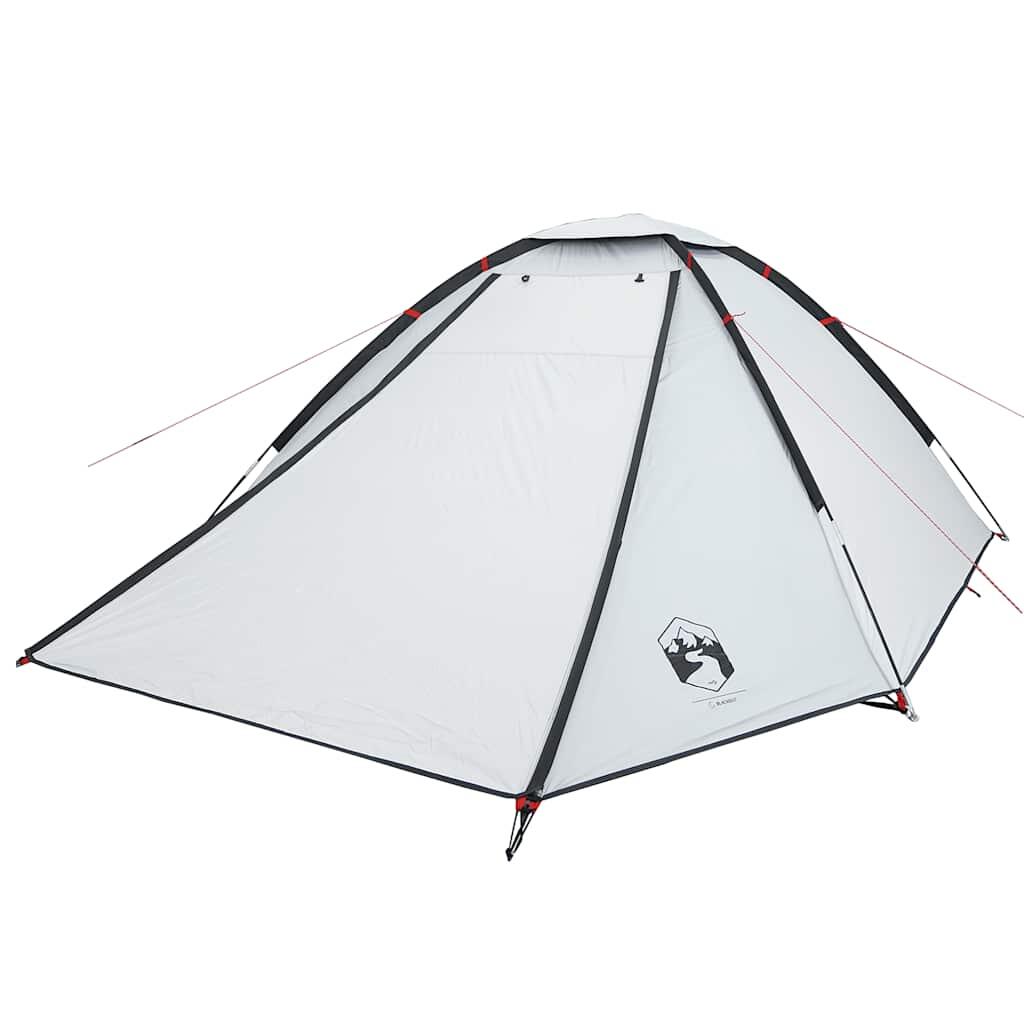 Tente dôme VidaXL 4 personnes en tissu occultant imperméable blanc 5/7