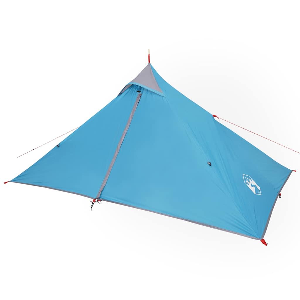 Tipi étanche Vidaxl pour 1 personne en bleu 4/7