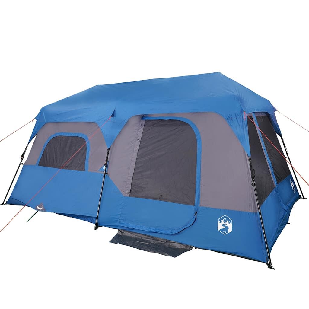 Vidaxl 9-Person Waterproof Family Tent with Fast Setup in Blue 6/7