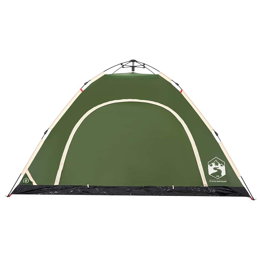 Tenda VidaXL 5-6 persone a sgancio rapido verde 6/7