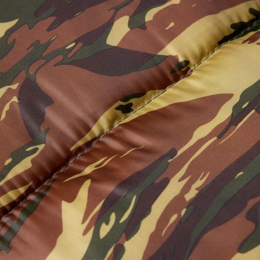 Sac de couchage vidaxl momie camouflage léger et compressible 4/6