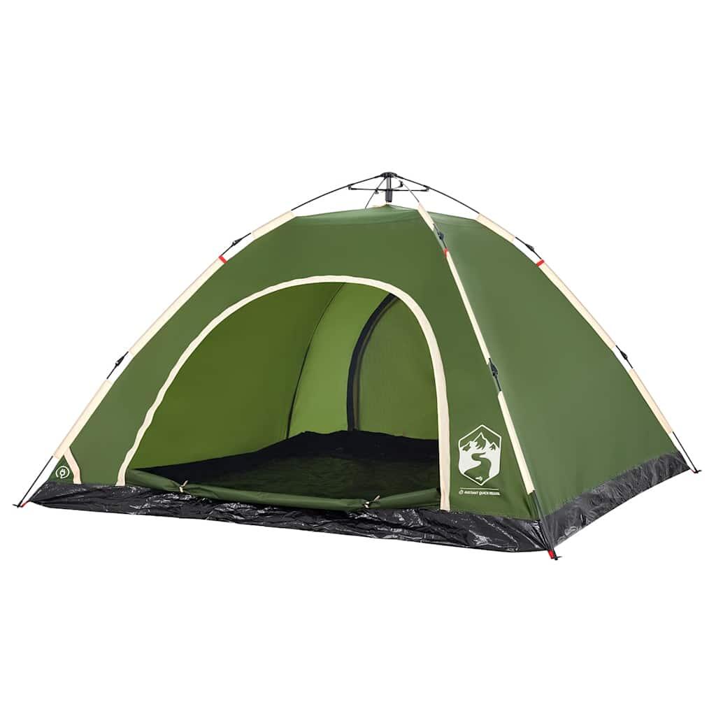 Tenda VidaXL 5-6 persone a sgancio rapido verde 4/7