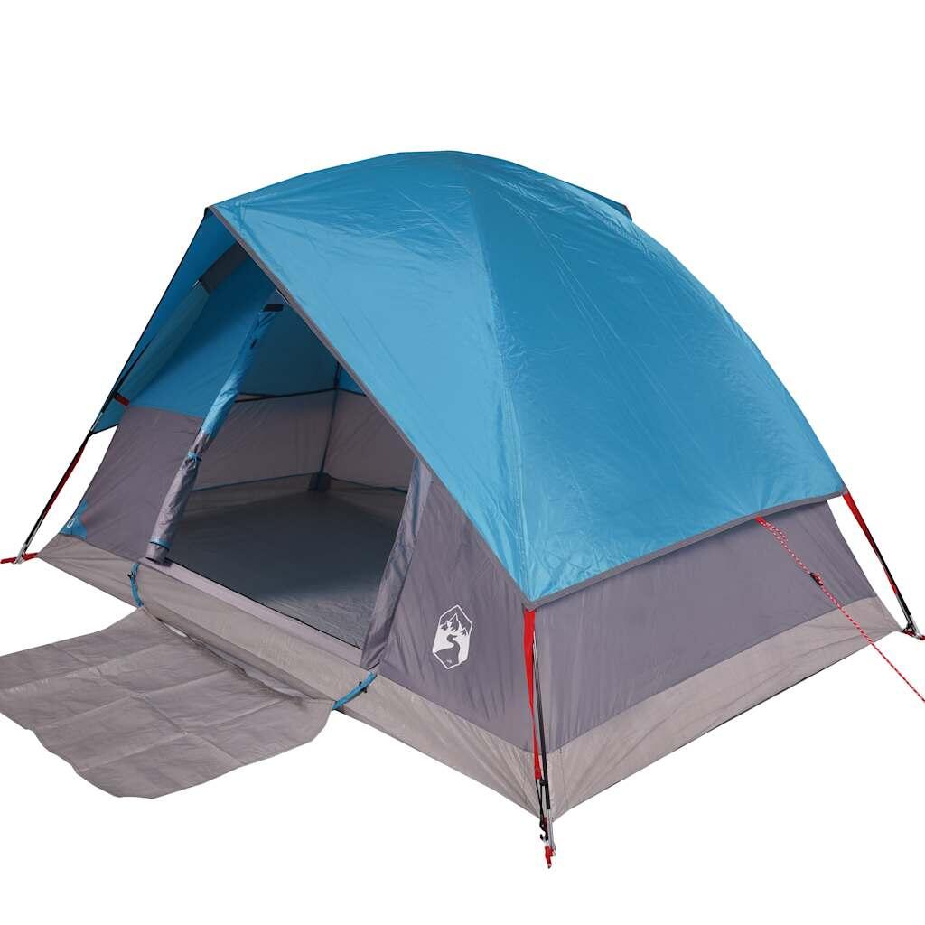 Waterdichte koepeltent voor 2 personen - Blauwe Vidaxl 5/7