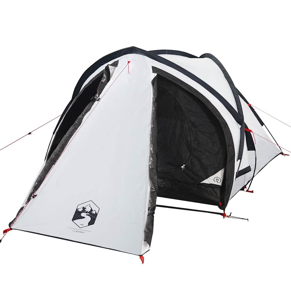 VidaXL Tente Dôme 2 Personnes - Imperméable et Occultante Blanche 4/7