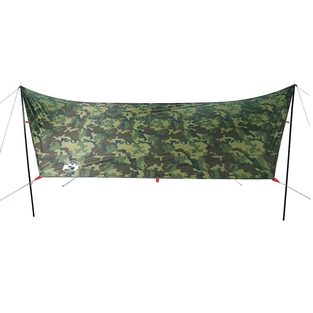 Tendalino da campeggio VidaXL impermeabile 438x376x212 cm camouflage 5/7
