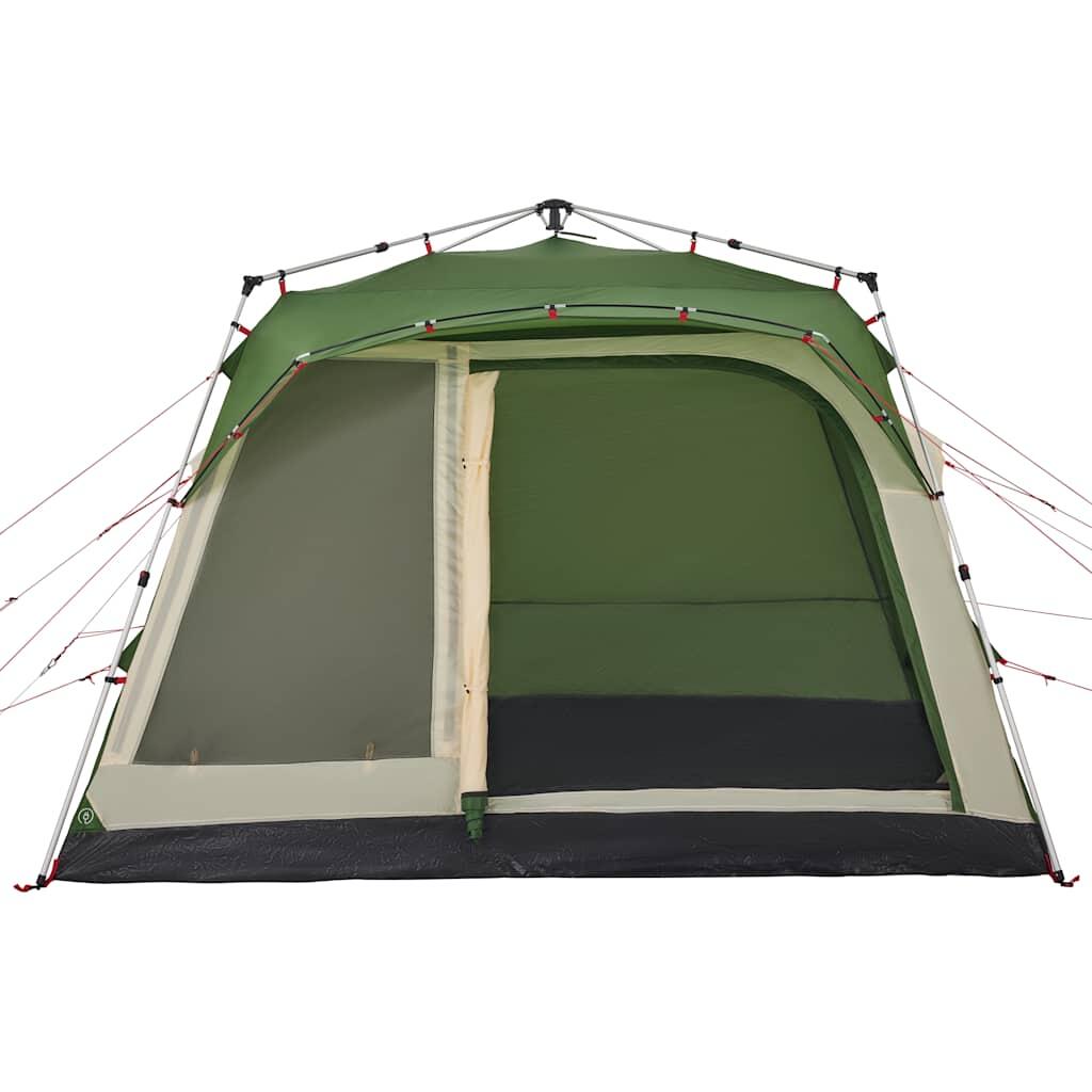Tente familiale VidaXL 7 personnes montage rapide imperméable verte 6/7