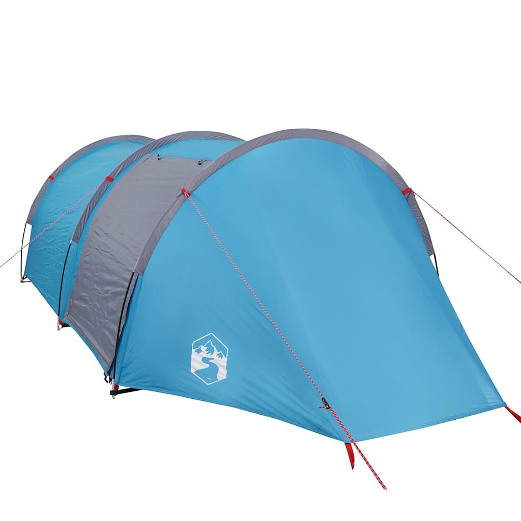 Tente Tunnel 4 Personnes Étanche - Vidaxl Bleu 5/7