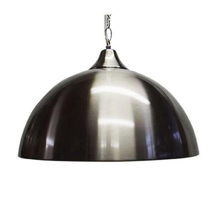 Trend Solo Brushed Steel Billard Lampe