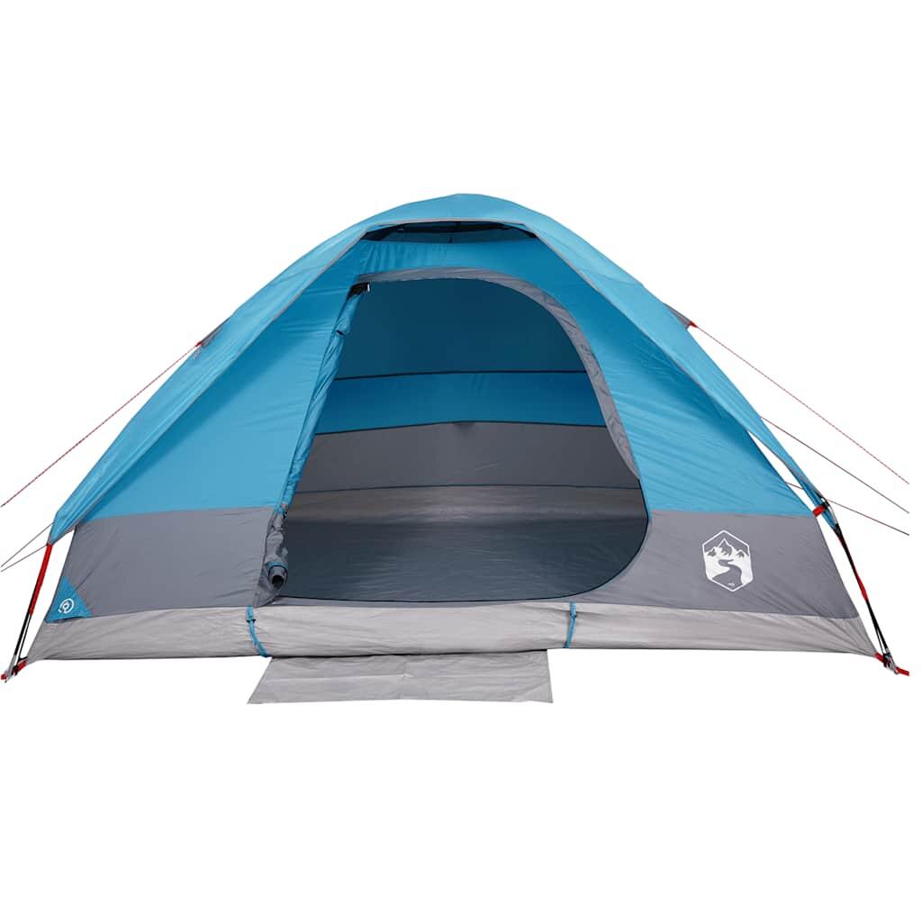 Waterdichte koepeltent voor 2 personen - blauw 6/7