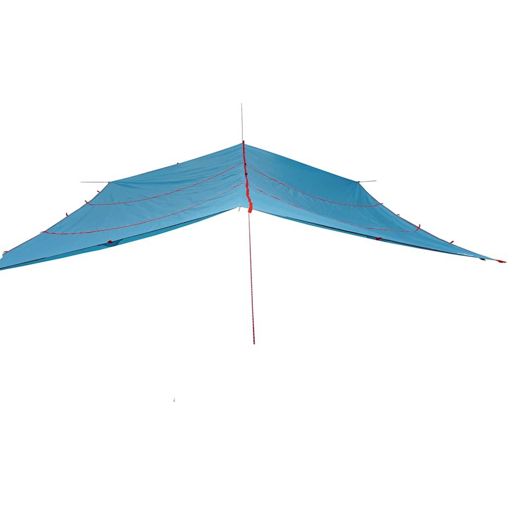 Vidaxl Auvent de Camping Étanche 420x440 cm Bleu 4/7