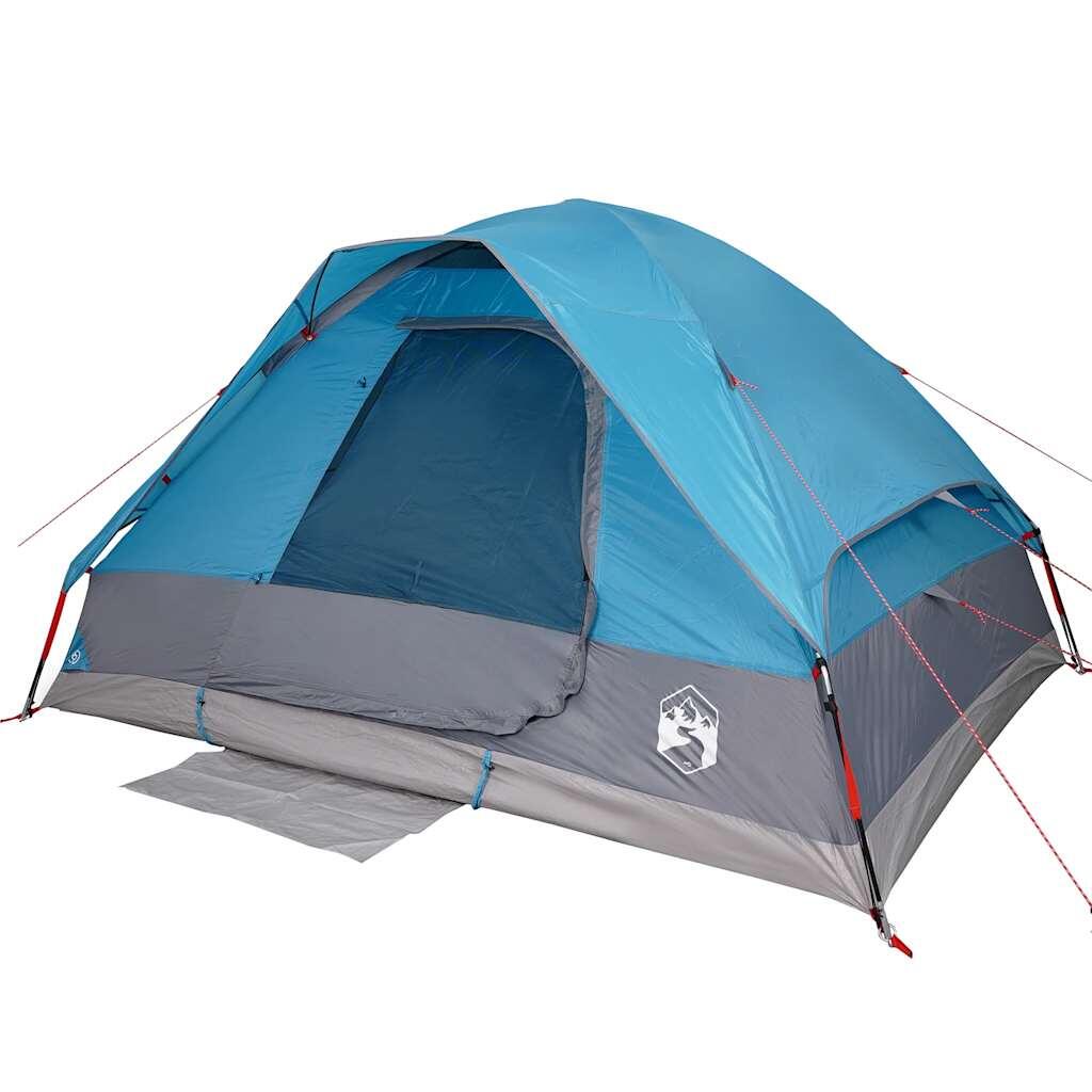 Waterdichte koepeltent voor 2 personen - blauw 4/7