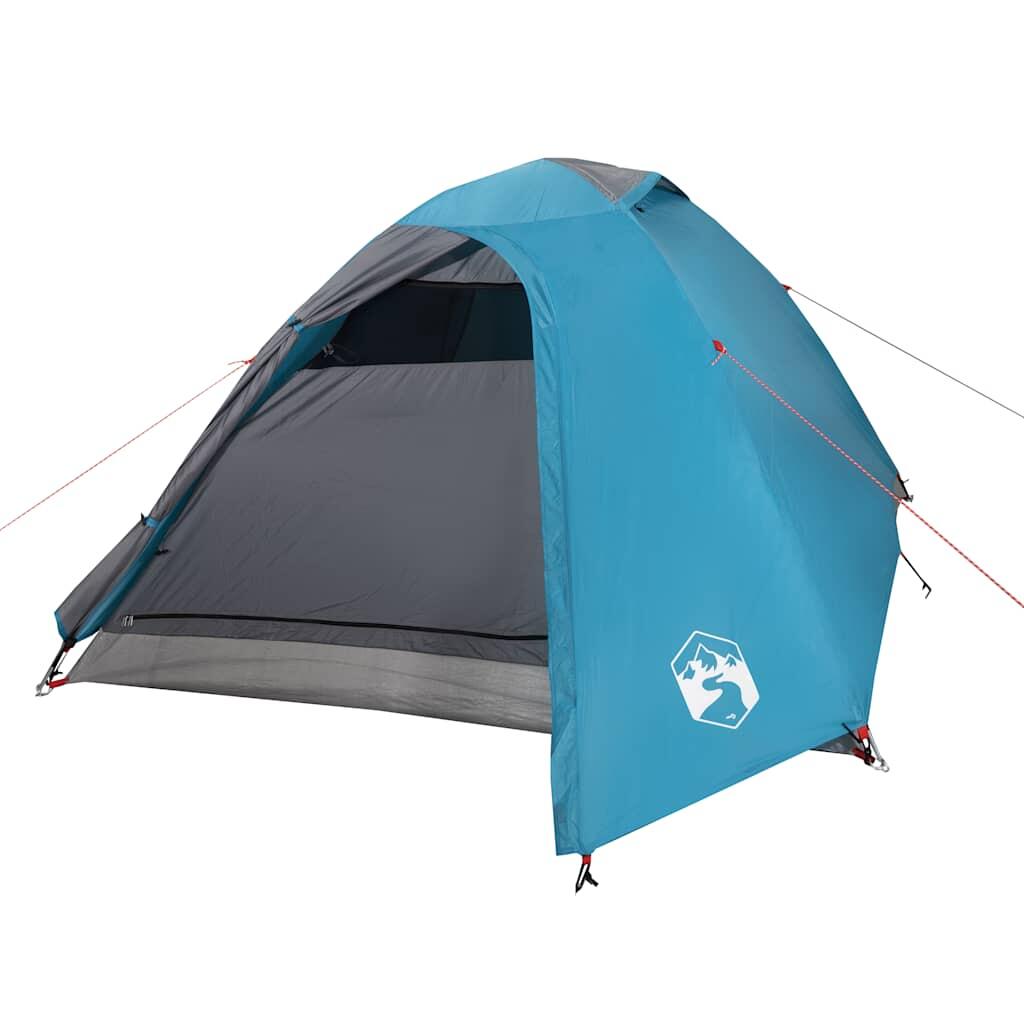 VidaXL Tente dôme 3 places étanche bleue 4/7