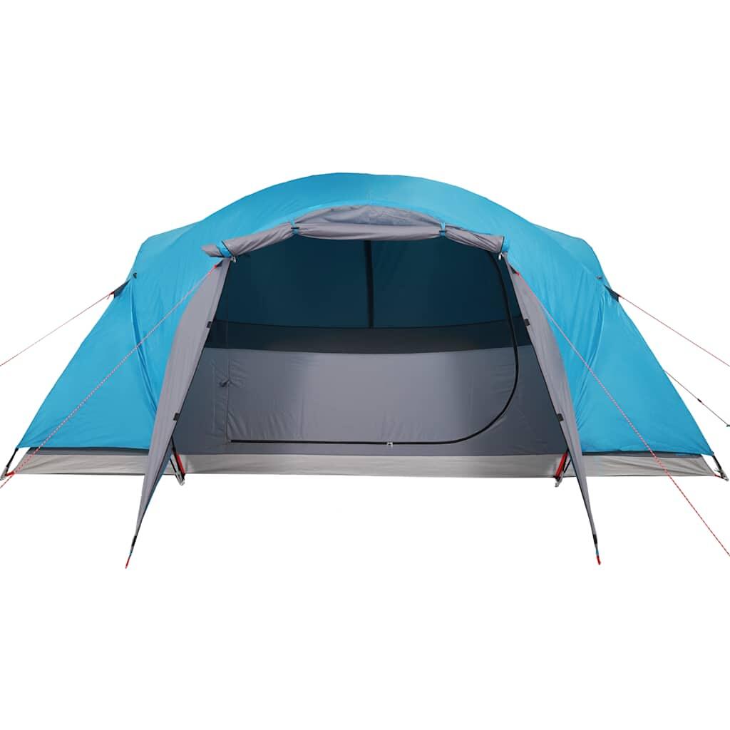Vidaxl Tente Familiale Imperméable 8 Personnes en Bleu 5/7