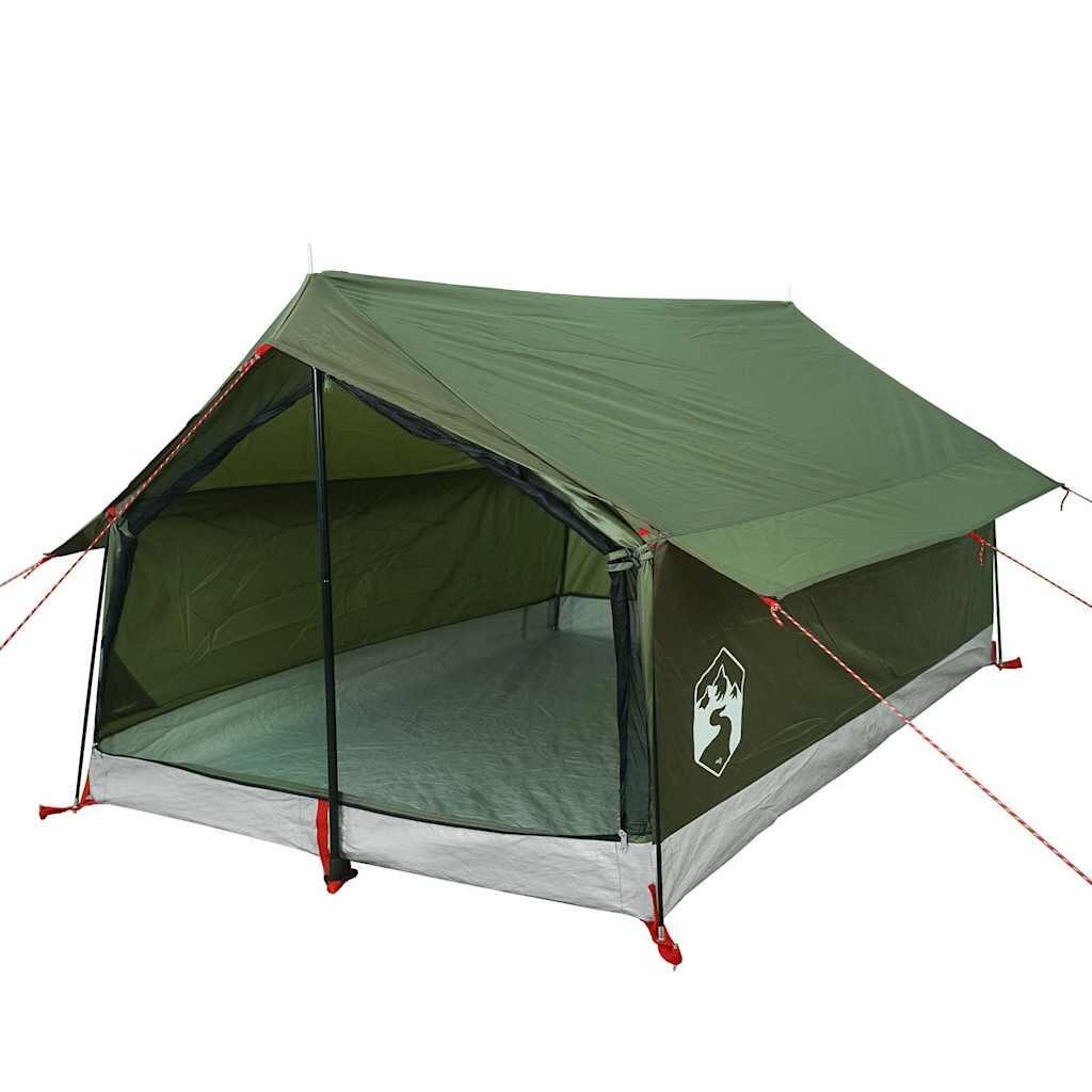 Tenda VidaXL 2 posti impermeabile verde oliva 4/7