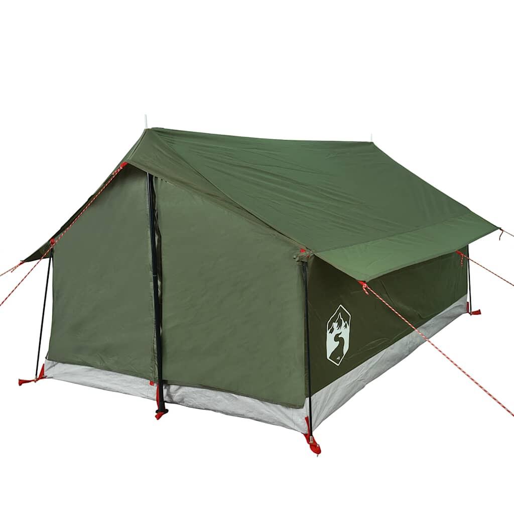 Tenda VidaXL 2 posti impermeabile verde oliva 5/7