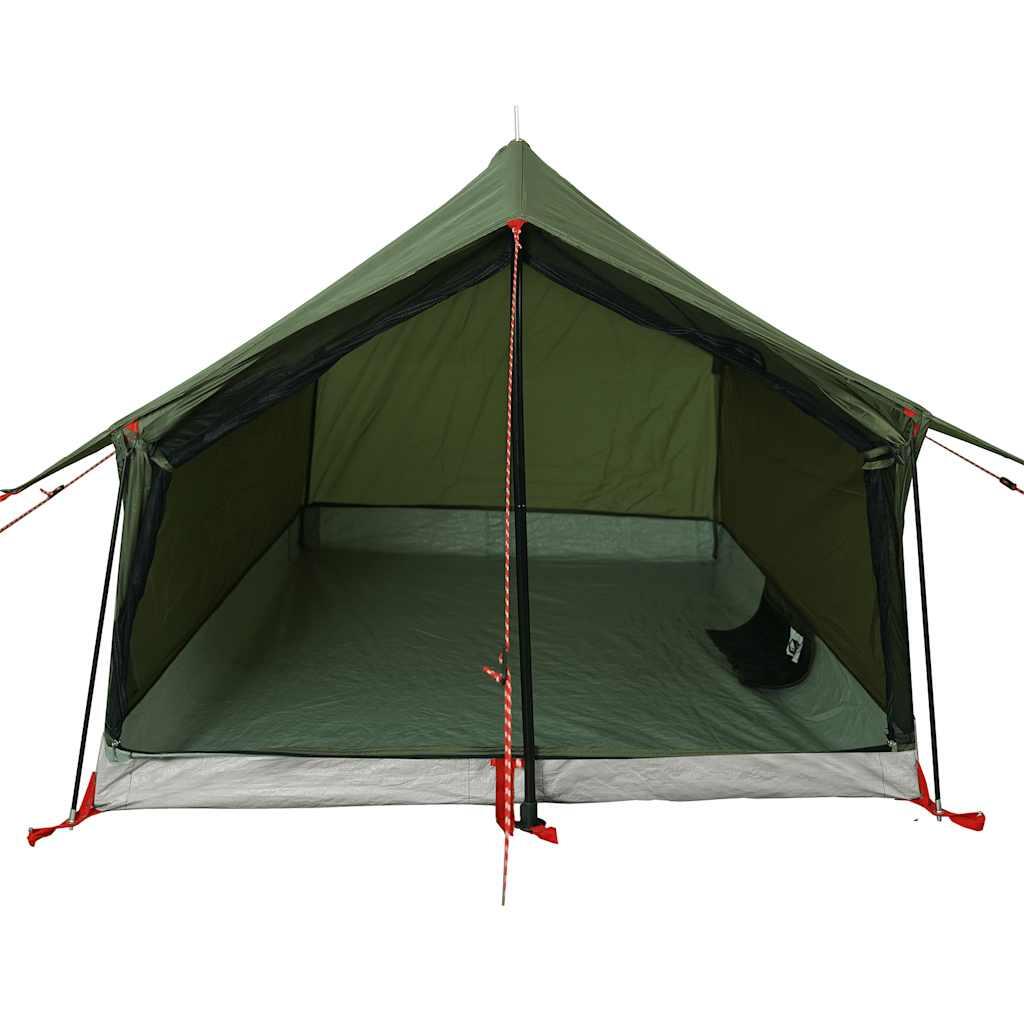 Tenda VidaXL 2 posti impermeabile verde oliva 6/7