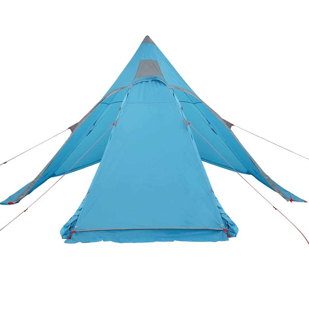 Tente Tipi Imperméable 5 Personnes en Bleu 6/7