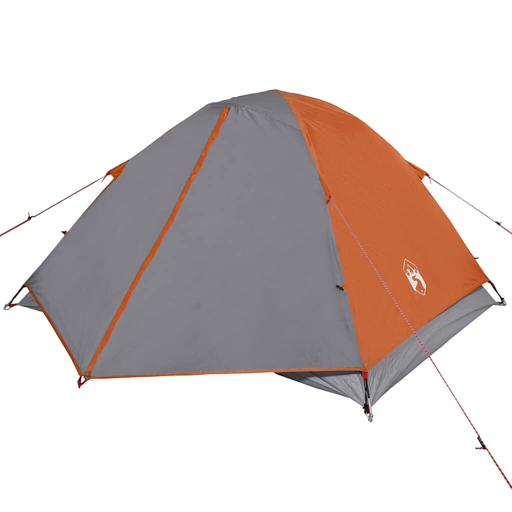 Waterdichte Vidaxl Koepeltent voor 3 Personen in Oranje 5/7