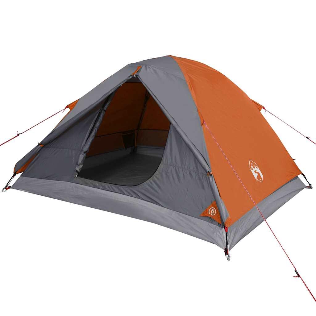 Waterdichte Vidaxl Koepeltent voor 3 Personen in Oranje 4/7