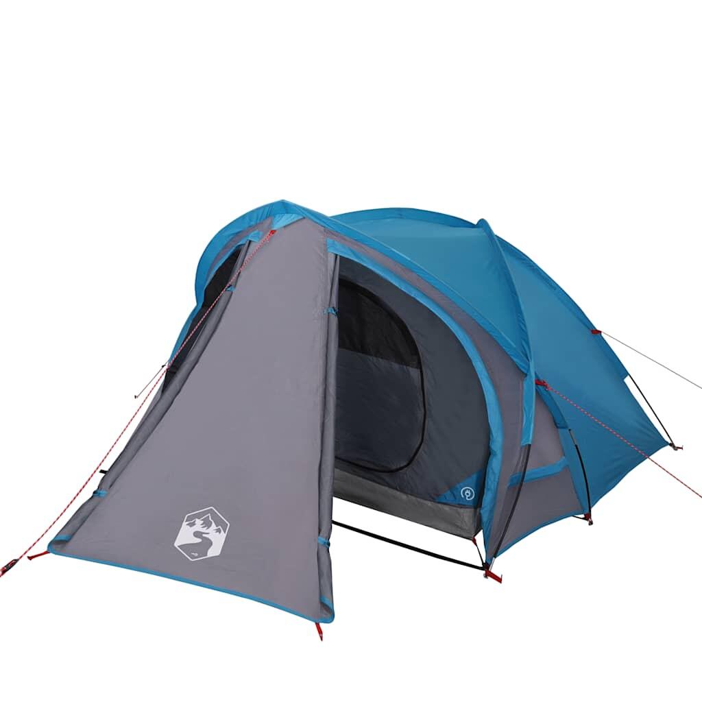 Vidaxl 2-Personen wasserdichte Koepelzelt in Blau 4/7