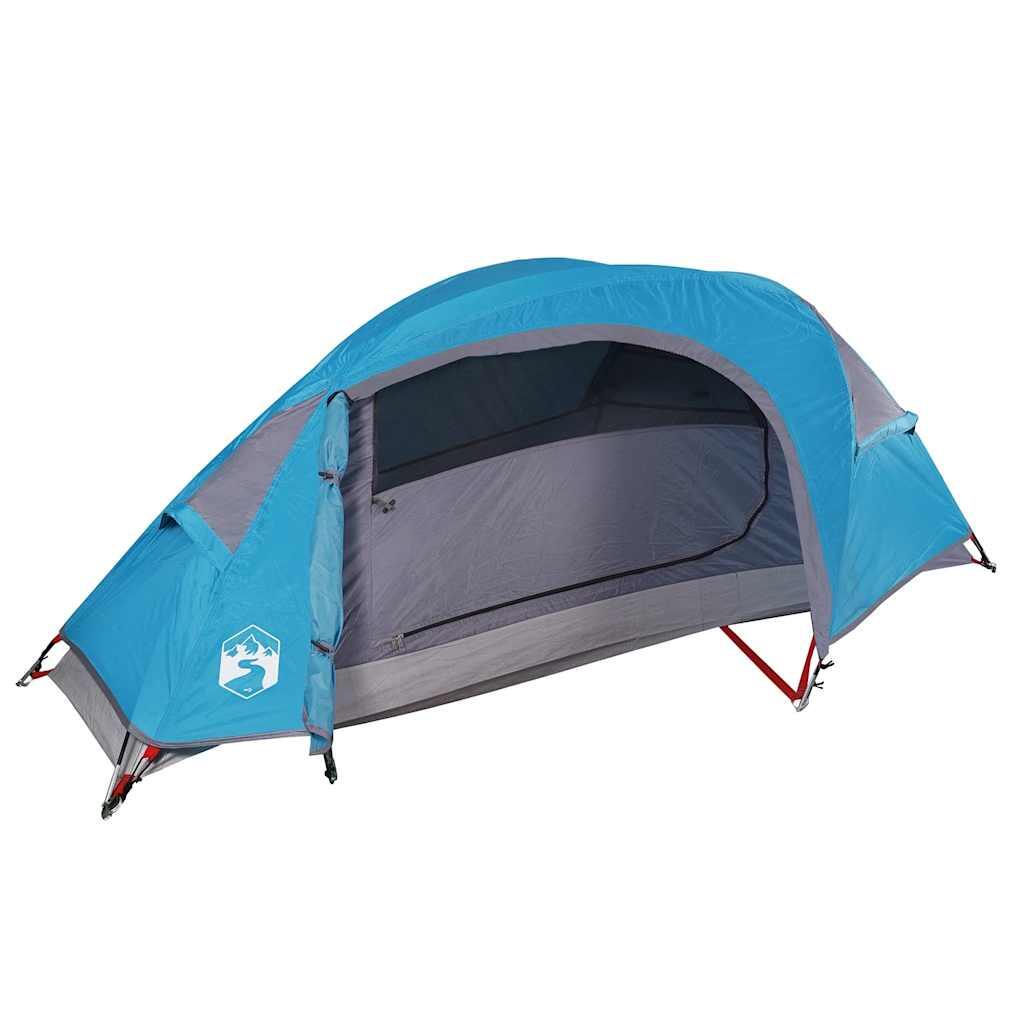 Vidaxl Tente Dôme 1 Personne Étanche Bleue 4/7