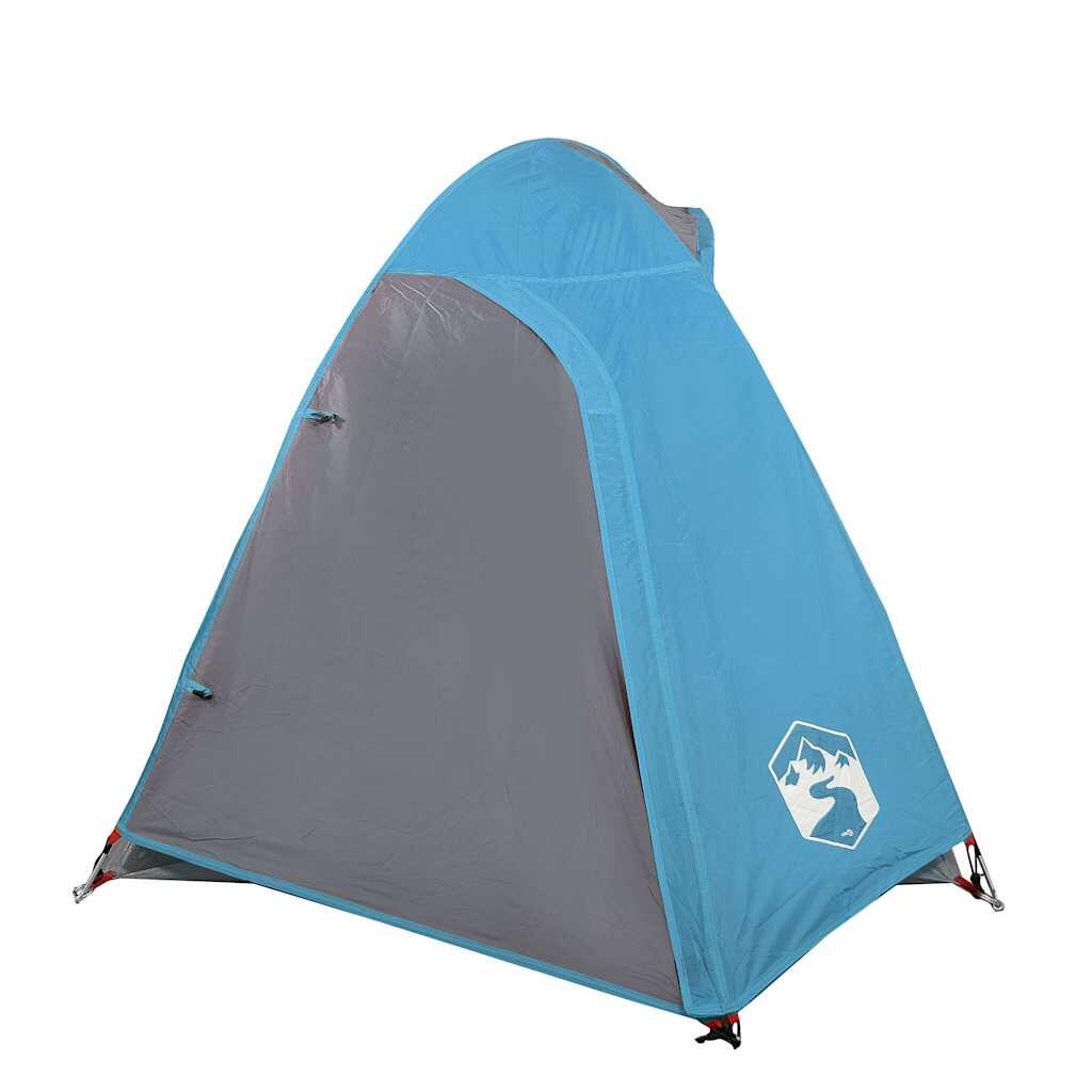 2-Person Waterproof Dome Tent in Blue for Outdoor Adventures 6/7