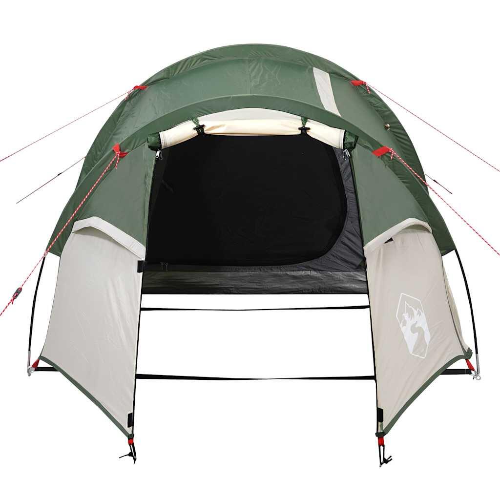Tienda de túnel Vidaxl para 3 personas - Impermeable y Verde 5/7