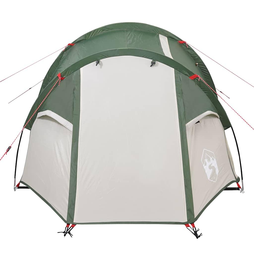 Tienda de túnel Vidaxl para 3 personas - Impermeable y Verde 6/7