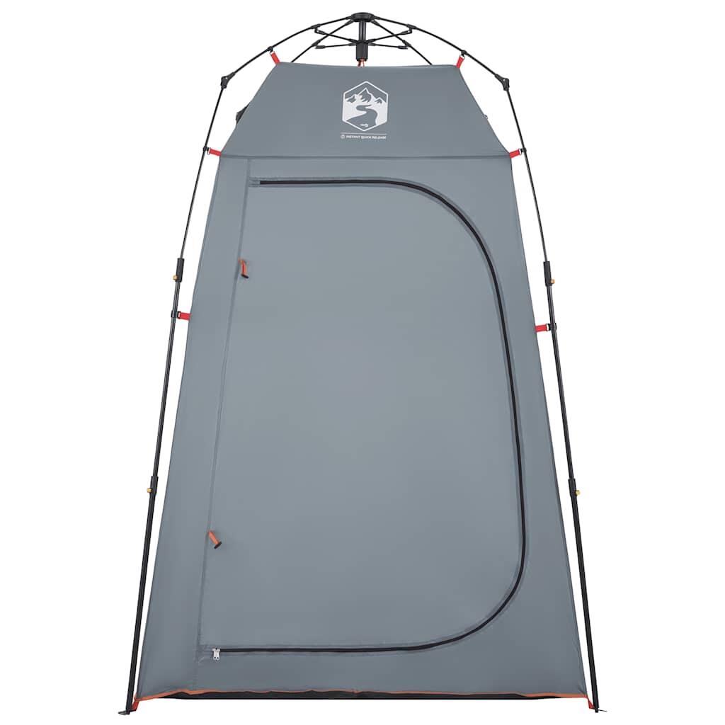 Tente de Confidentialité VidaXL Imperméable avec Fermeture Rapide - Gris 5/7
