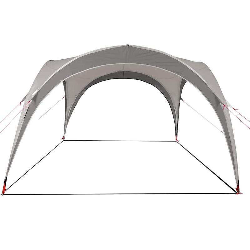 Cort de recepție vidaXL alb impermeabil 305x305x216 cm