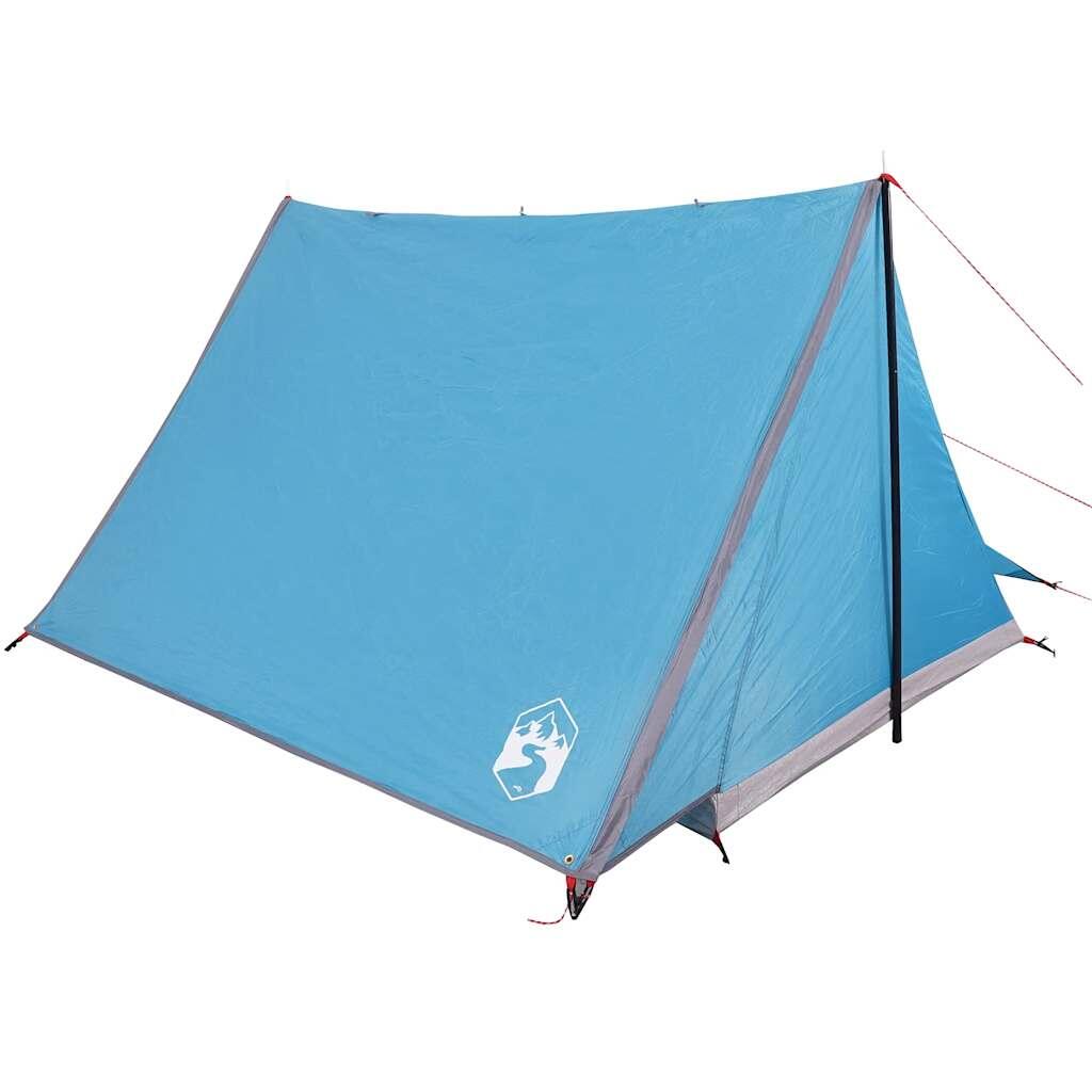 Vidaxl Tente 2 Personnes Étanche en Bleu 4/7