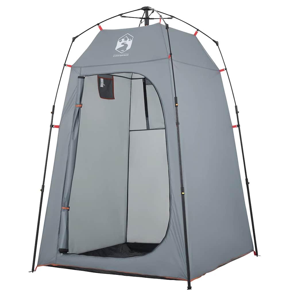 Tente de Confidentialité VidaXL Imperméable avec Fermeture Rapide - Gris 4/7