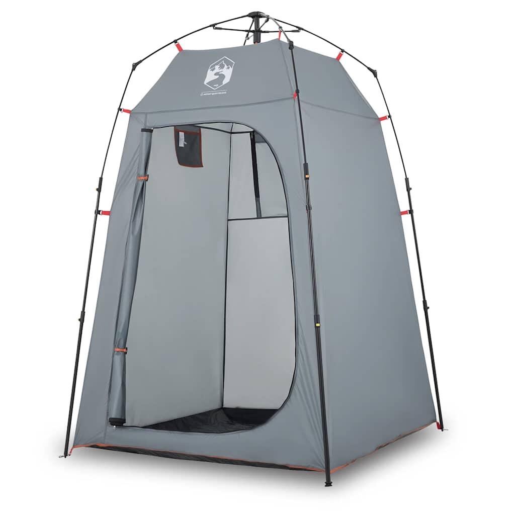 Tente de Confidentialité VidaXL Imperméable avec Fermeture Rapide - Gris 2/7