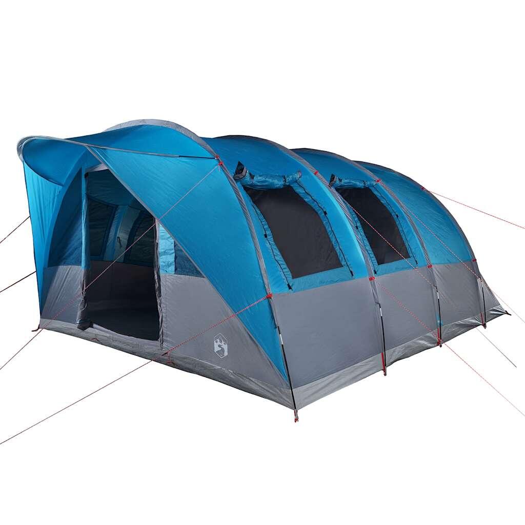 Tenda tunnel impermeabile VidaXL 5 persone blu 4/7