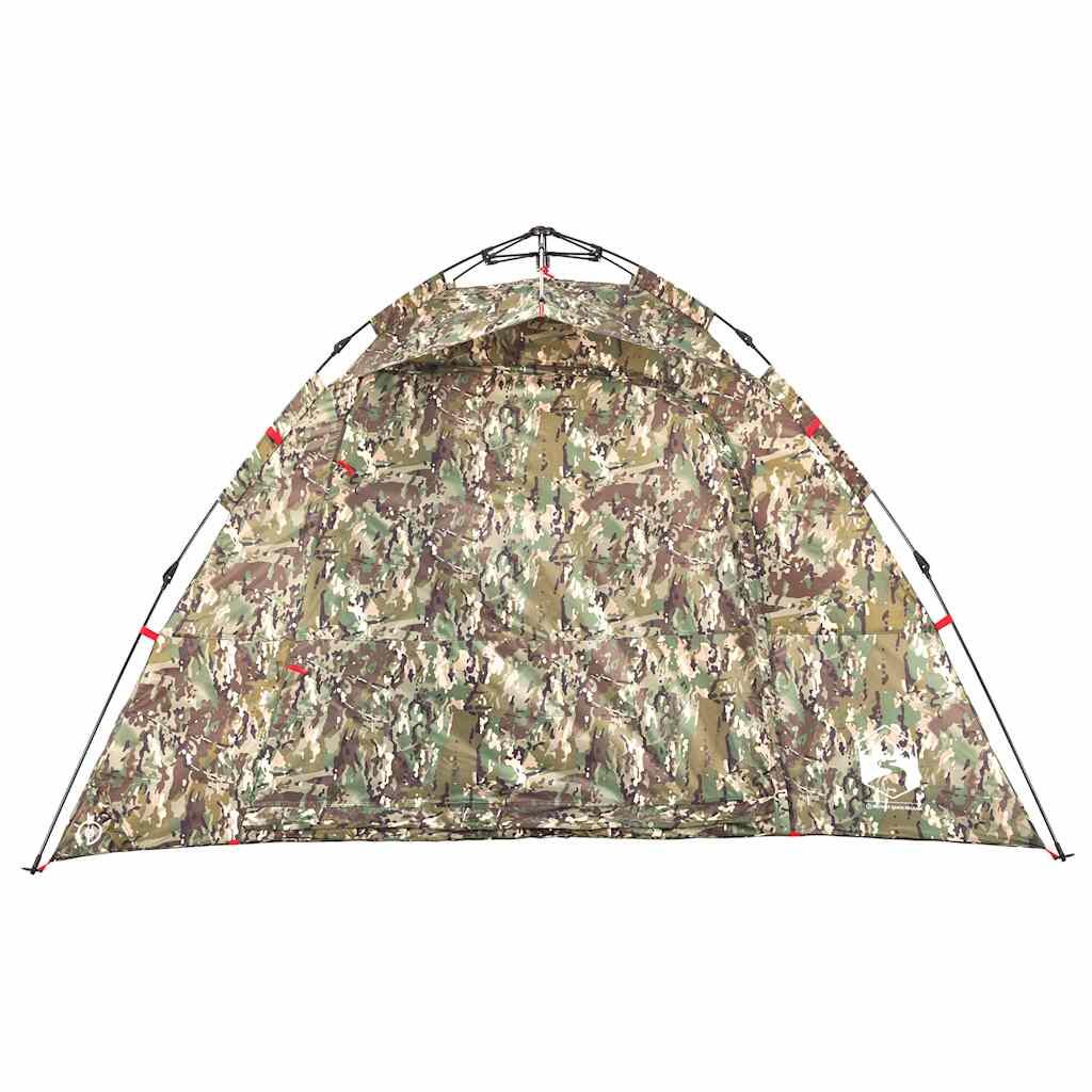 VidaXL vistent camouflage 4 personen snelle ontgrendeling 5/7