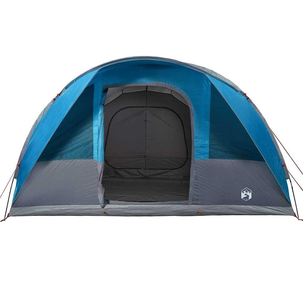 Tenda tunnel impermeabile VidaXL 5 persone blu 6/7