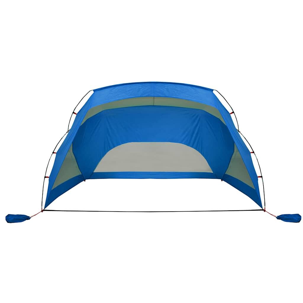 VidaXL Strandzelt 274 x 178 x 170/148 cm 185T Polyester azurblau 5/7